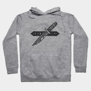 The Knife (Black) Hoodie